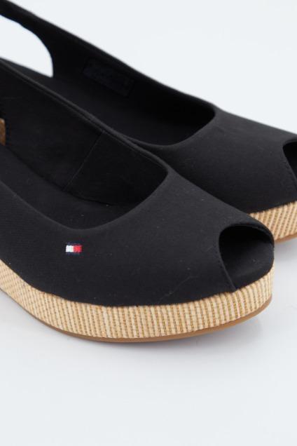 TOMMY HILFIGER ICONIC ELBA SLING BACK W en color NEGRO (4)