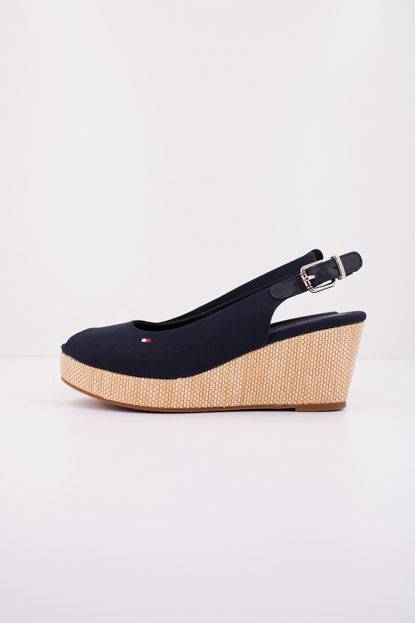 TOMMY HILFIGER ICONIC ELBA SLING BACK W en color AZUL (1)