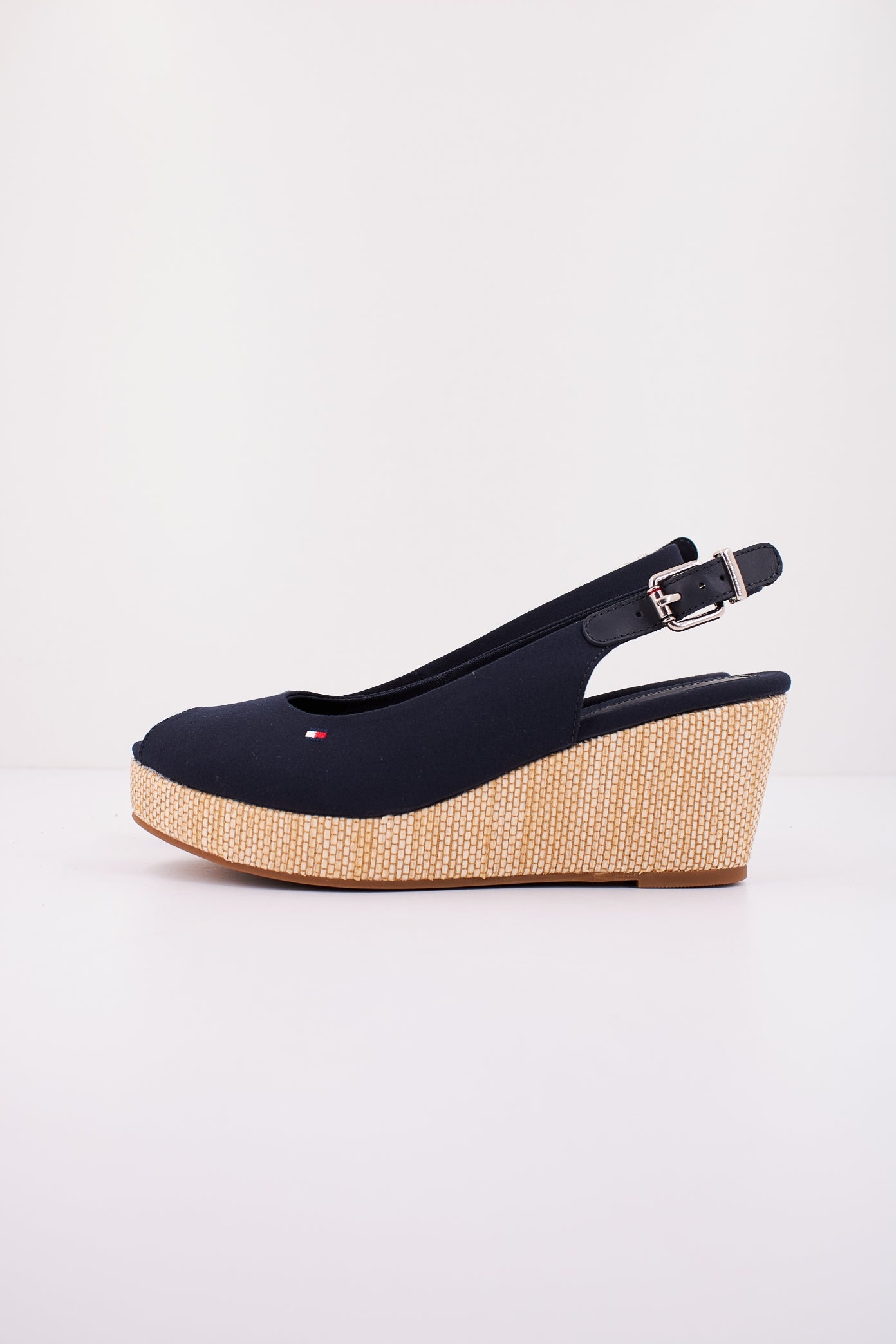 TOMMY HILFIGER ICONIC ELBA SLING BACK W en color AZUL (1)