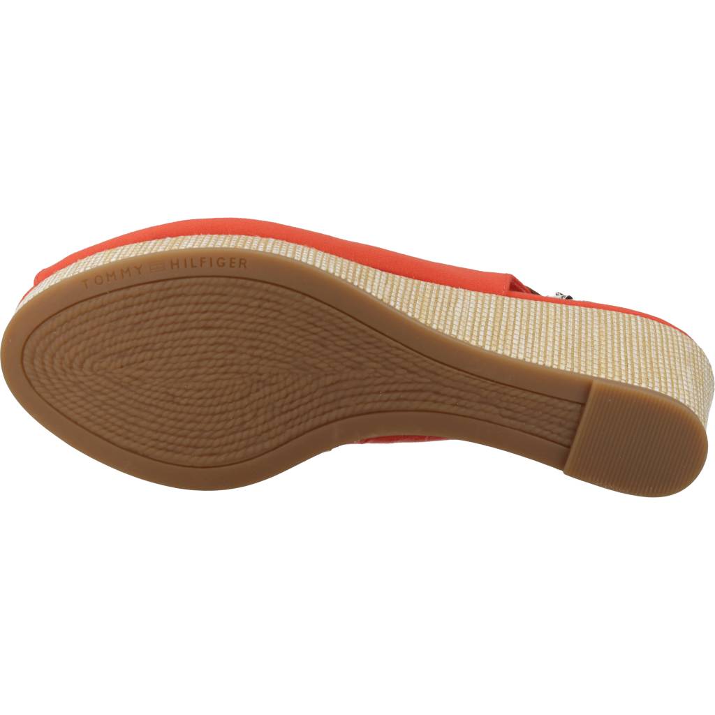 TOMMY HILFIGER ICONIC ELBA SLING BACK W en color NARANJA (6)