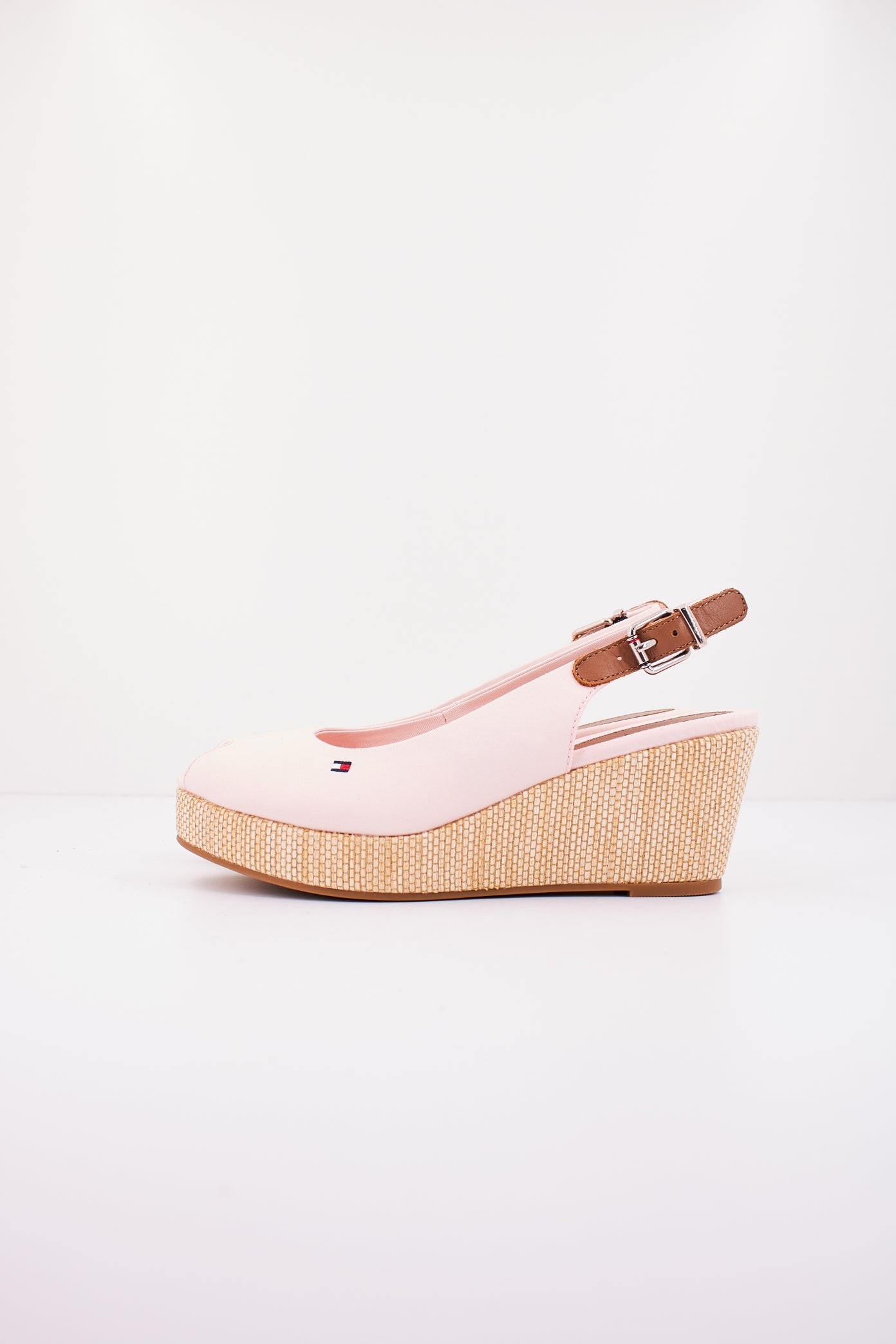 TOMMY HILFIGER ICONIC ELBA SLING BACK W en color ROSA (1)