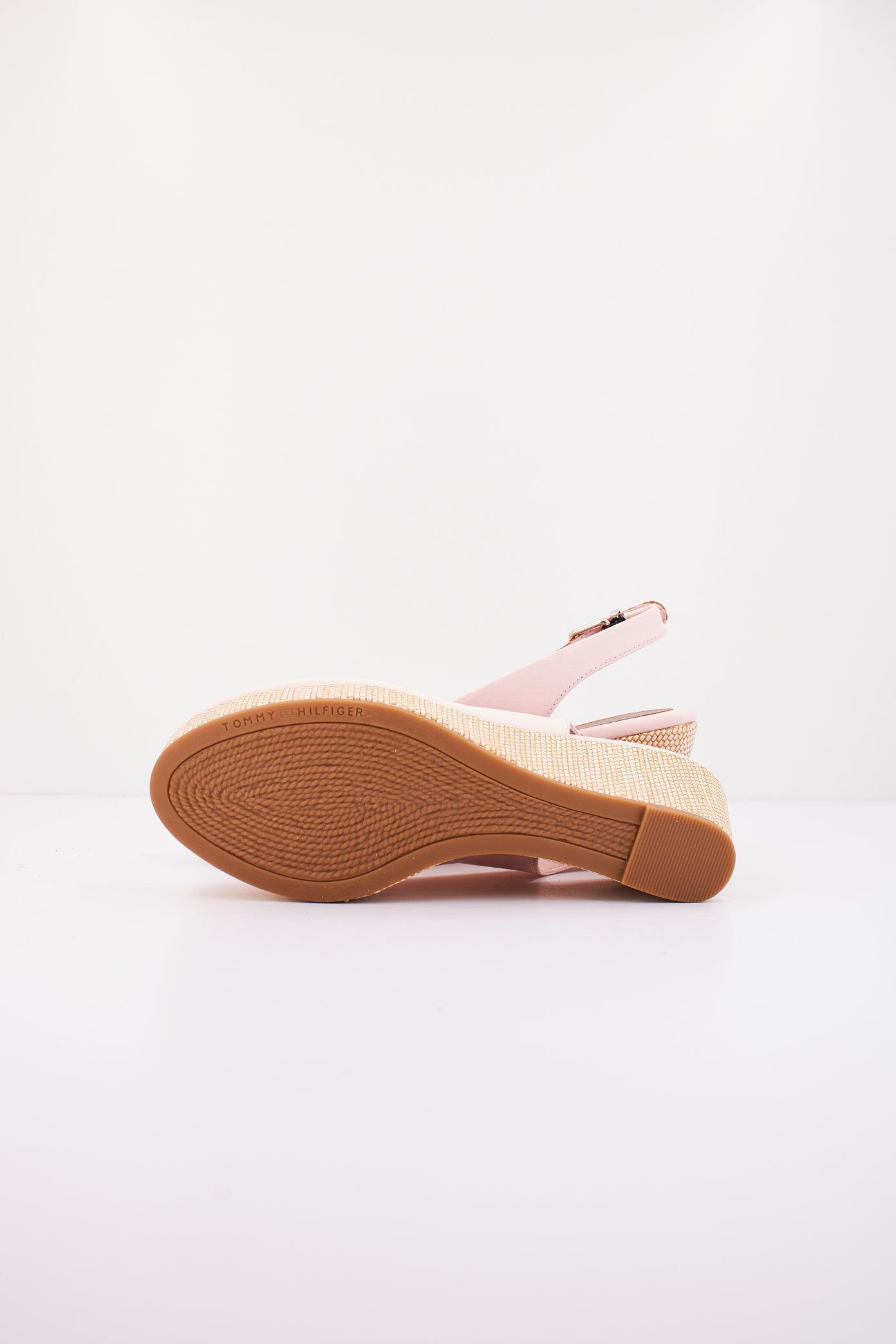 TOMMY HILFIGER ICONIC ELBA SLING BACK W en color ROSA (4)