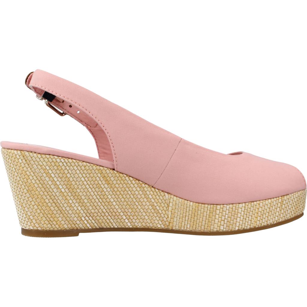 TOMMY HILFIGER ICONIC ELBA SLING BACK W en color ROSA (4)
