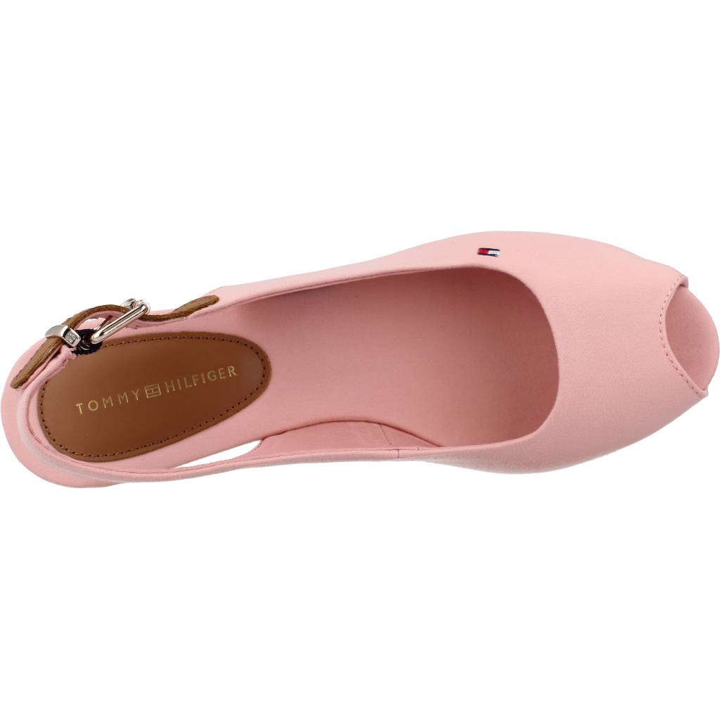 TOMMY HILFIGER ICONIC ELBA SLING BACK W en color ROSA (7)