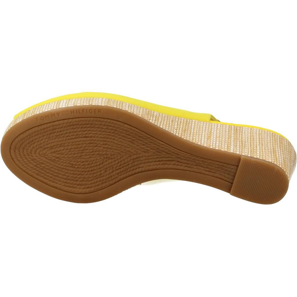 TOMMY HILFIGER ICONIC ELBA SLING BACK W en color AMARILLO (6)