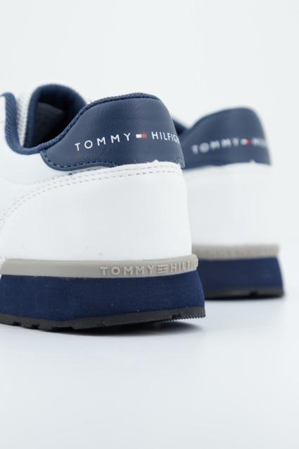 TOMMY HILFIGER SCARPA BASSA STRINGA BIA en color BLANCO (2)