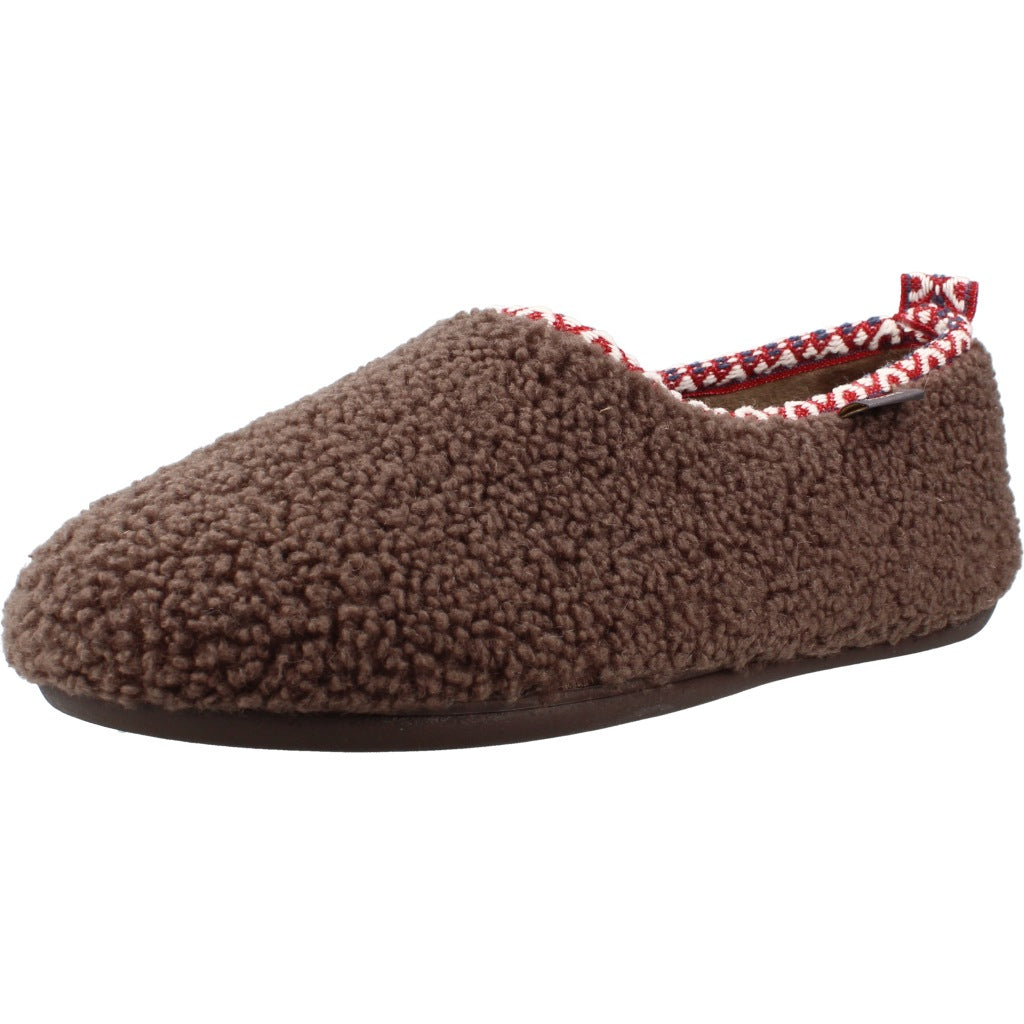 TONI PONS MARTA SH ZAPATILLA HOGAR en color MARRON (1)