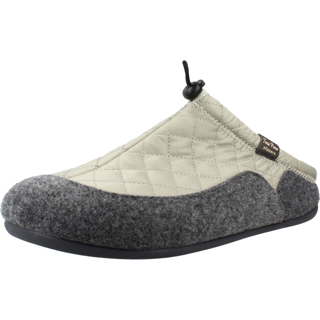 TONI PONS NADIR UM ZAPATILLA HOGAR en color VERDE (1)