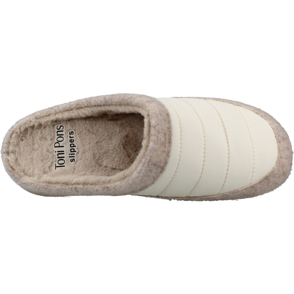 TONI PONS MOLY DR ZAPATILLA HOGAR en color BLANCO (7)