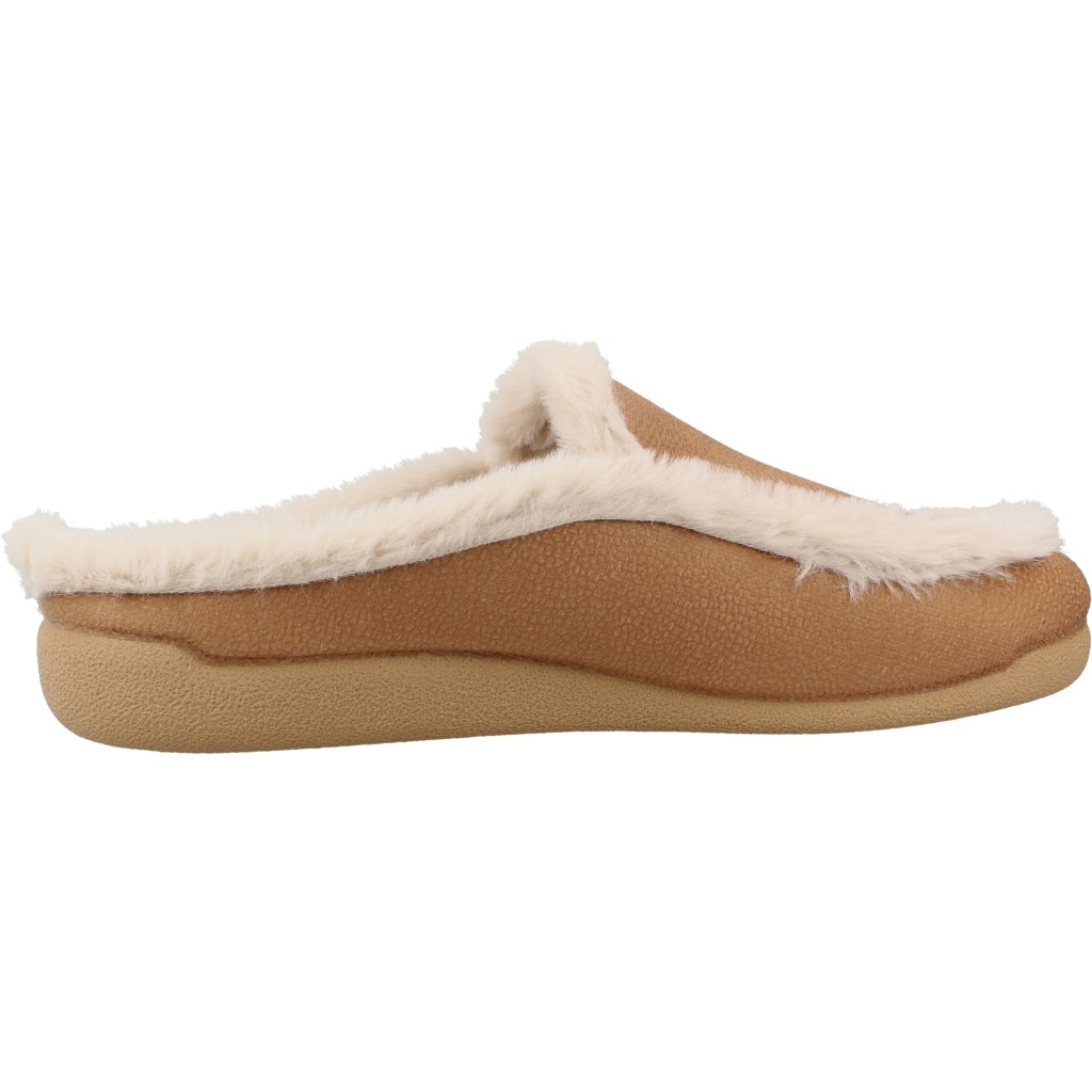 TONI PONS MUNIC BD ZAPATILLA HOGAR en color MARRON CLARO (4)