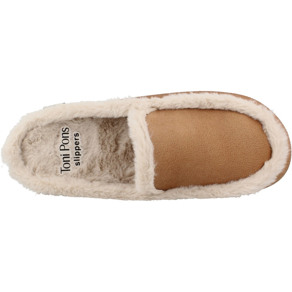 TONI PONS MUNIC BD ZAPATILLA HOGAR en color MARRON CLARO (7)