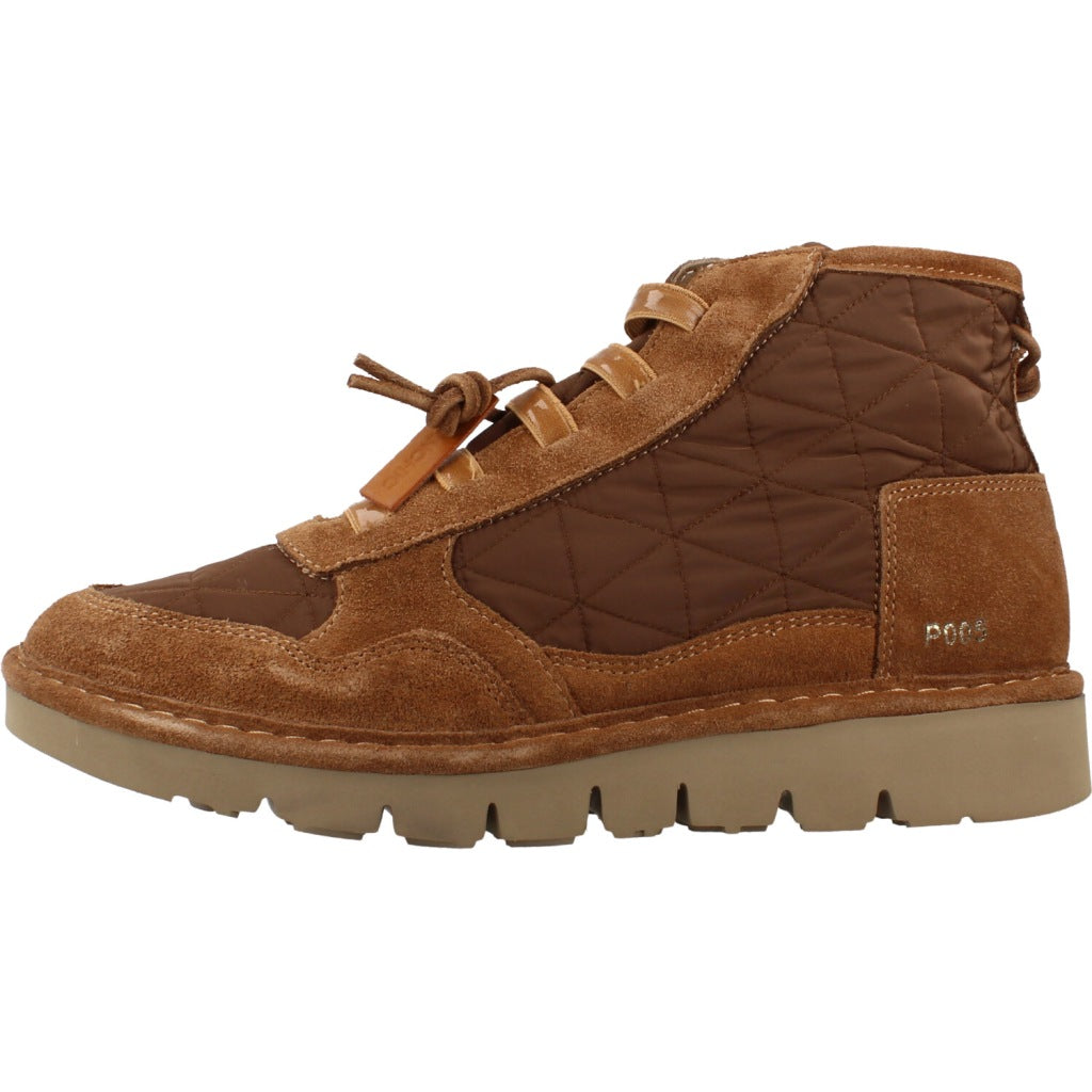 PANCHIC PW WAVE ANKLE BOOT en color MARRON (2)