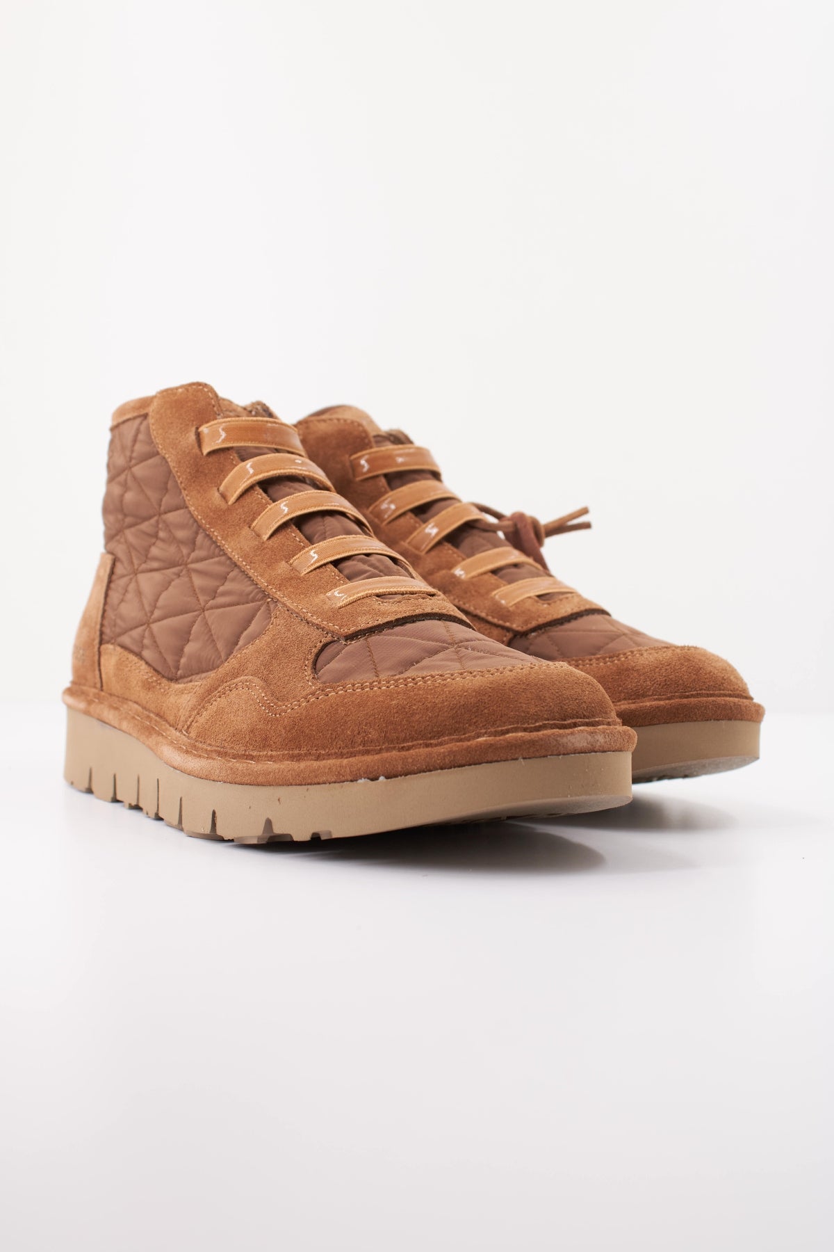 PANCHIC PW WAVE ANKLE BOOT en color MARRON (2)