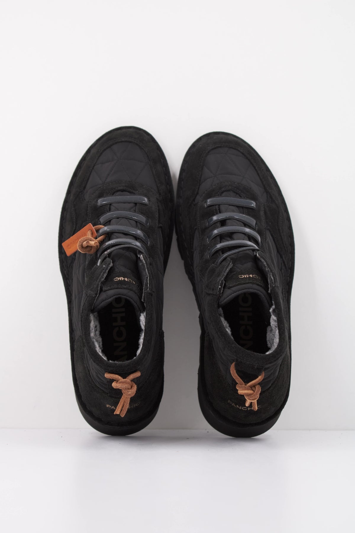 PANCHIC PW WAVE ANKLE BOOT en color NEGRO (3)
