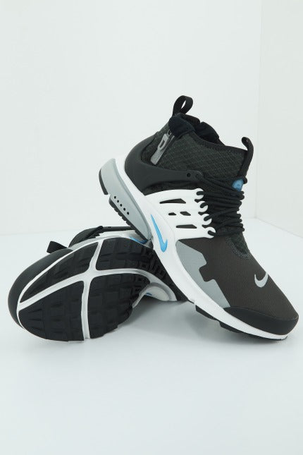 NIKE AIR PRESTO MID UTILITY en color NEGRO (4)