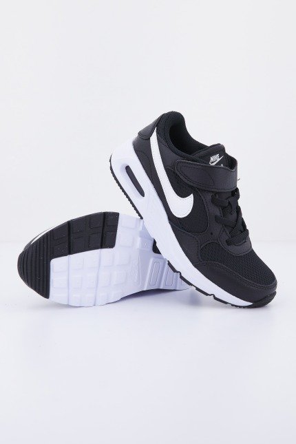 NIKE AIR MAX SC LITTLE en color NEGRO (4)