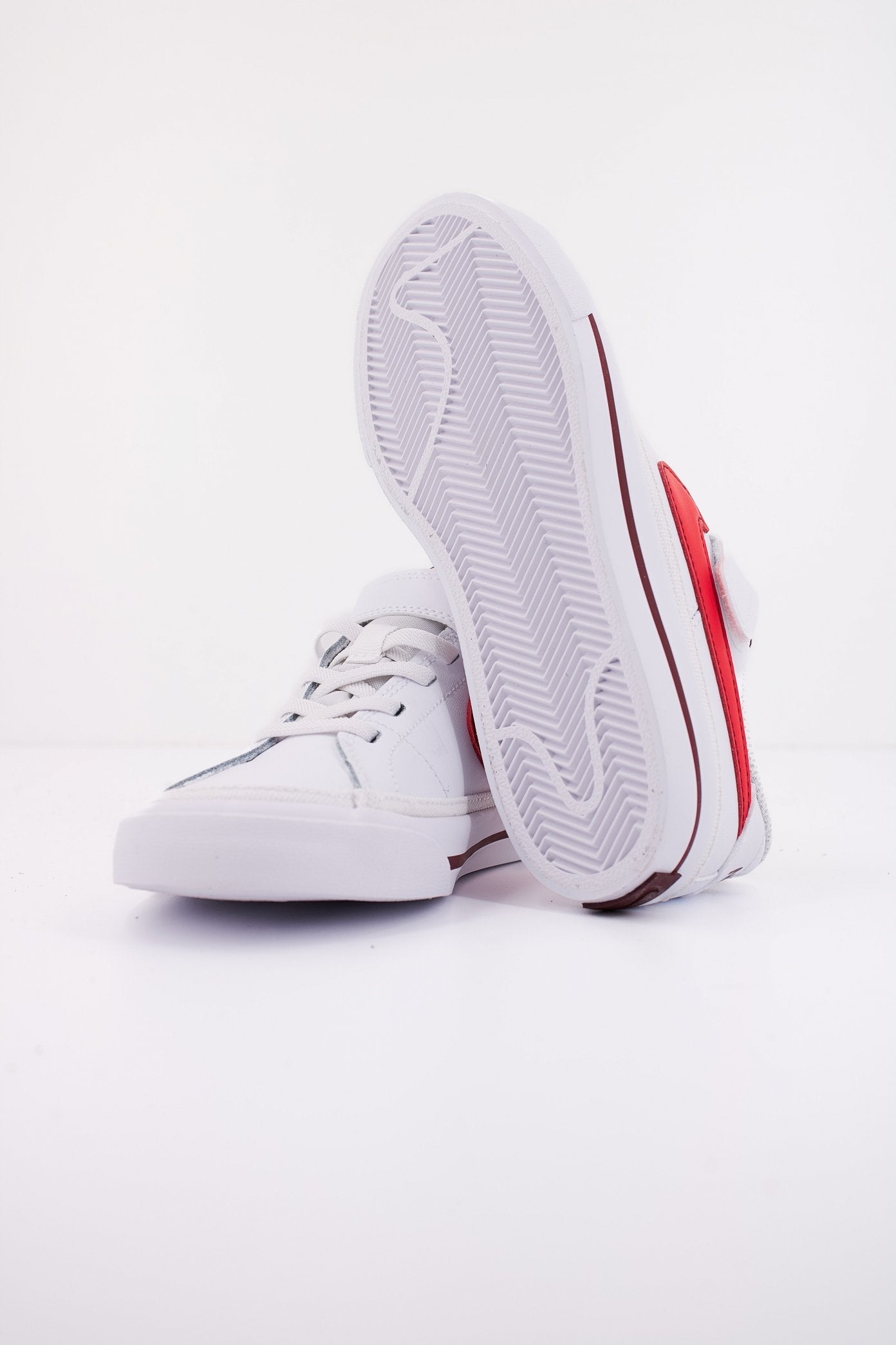 NIKE COURT LEGACY LITTLE KID en color BLANCO (4)