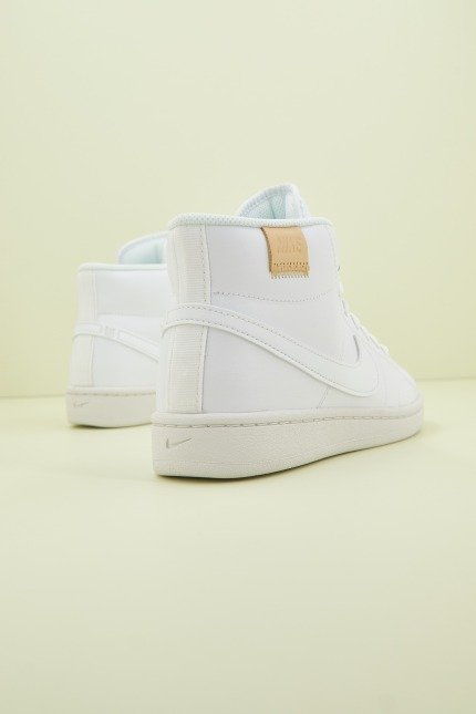 NIKE COURT RoOYALE MID en color BLANCO (4)