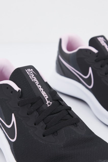 NIKE STAR RUNNER BIG KIDS en color NEGRO (4)