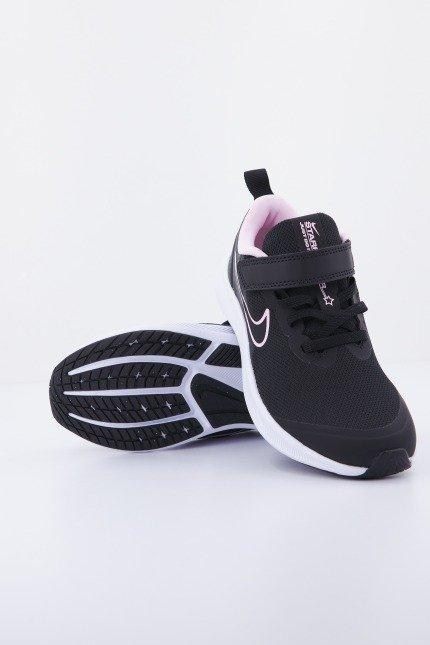 NIKE STAR RUNNER LITTLE KID en color NEGRO (3)
