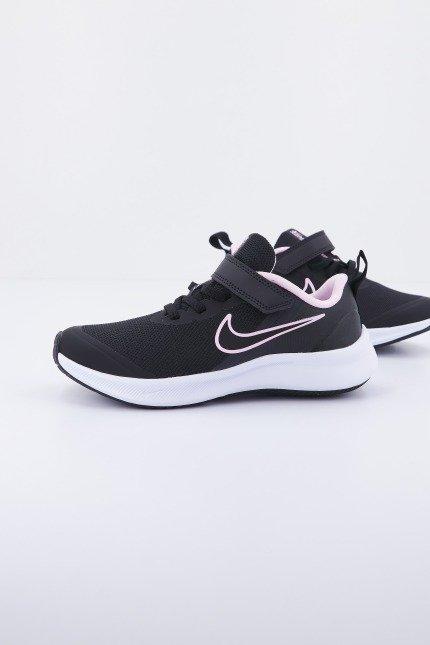 NIKE STAR RUNNER LITTLE KID en color NEGRO (4)