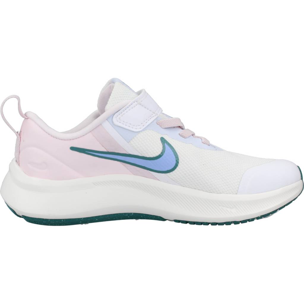 NIKE NIKE STAR RUNNER LITTLE KI en color BLANCO (4)