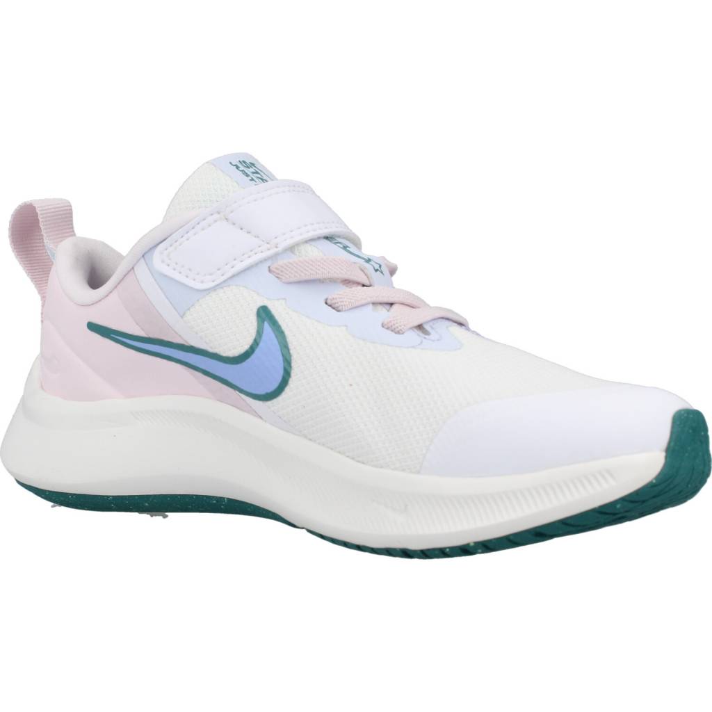 NIKE NIKE STAR RUNNER LITTLE KI en color BLANCO (5)