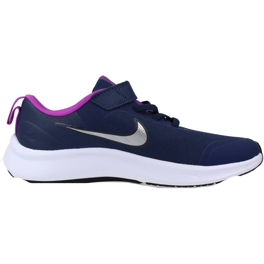 NIKE NIKE STAR RUNNER LITTLE KI en color AZUL (4)
