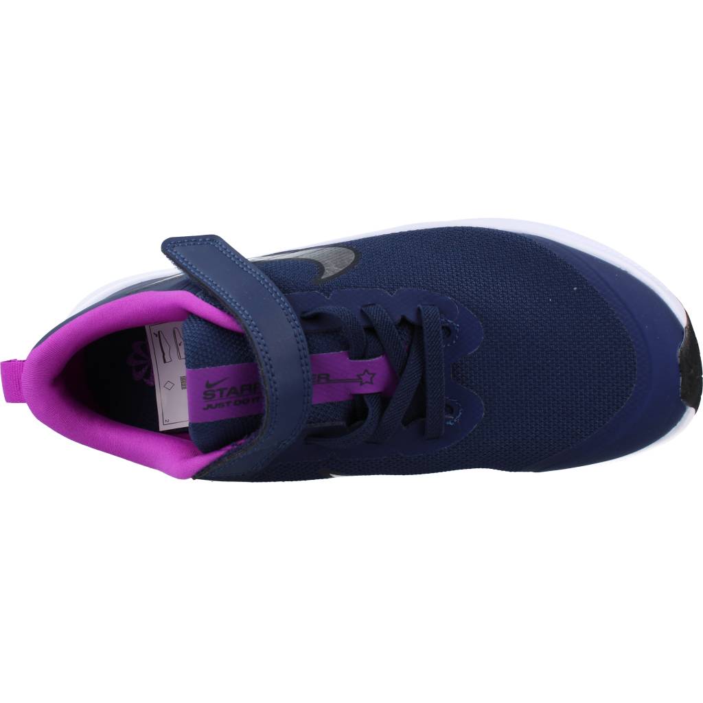 NIKE NIKE STAR RUNNER LITTLE KI en color AZUL (7)