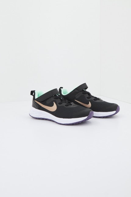 NIKE REVOLUTION LITTLE KIDS' SH en color NEGRO (1)
