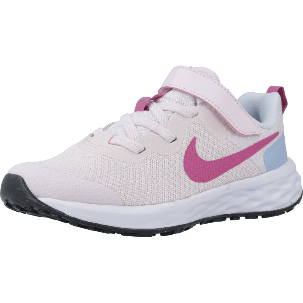 NIKE REVOLUTION LITTLE KID en color ROSA (1)