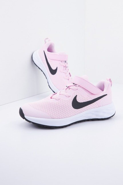 NIKE NIKE REVOLUTION LITTLE KID en color ROSA (2)