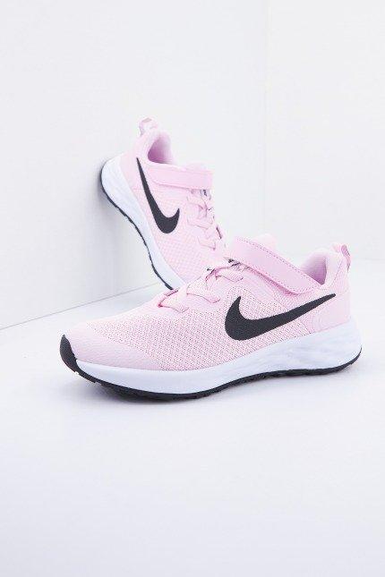 NIKE NIKE REVOLUTION LITTLE KID en color ROSA (2)