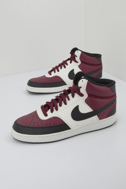 NIKE COURT VISION MID NEXT N en color BURDEOS (1)