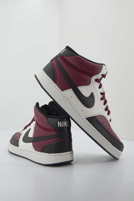 NIKE COURT VISION MID NEXT N en color BURDEOS (2)