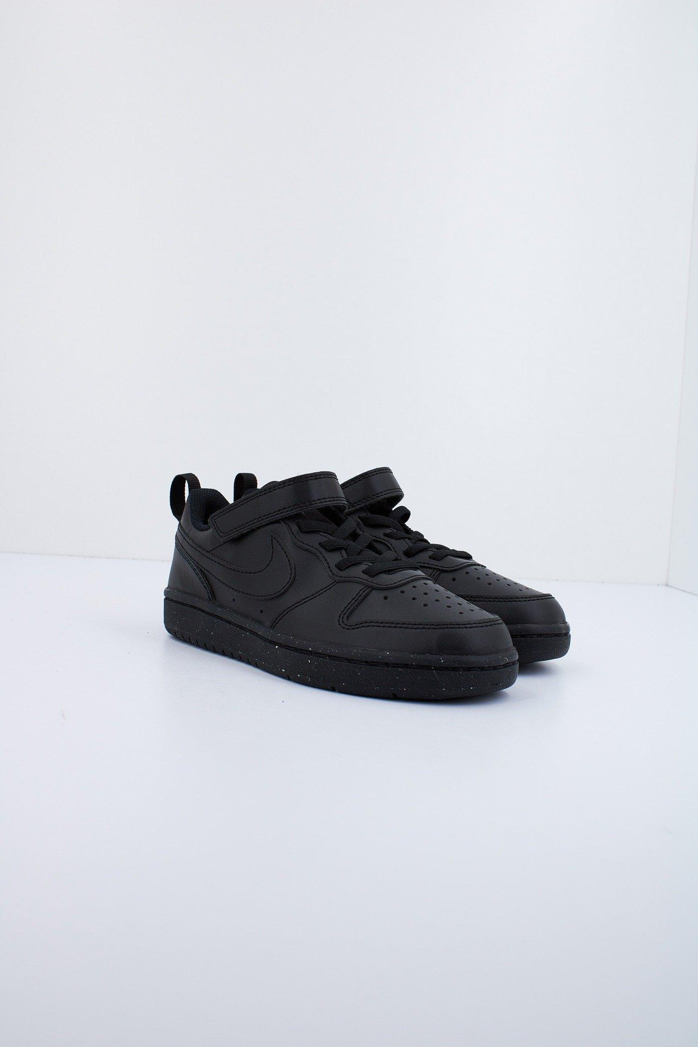 NIKE BOROUGH LOW RECRAFT en color NEGRO (2)