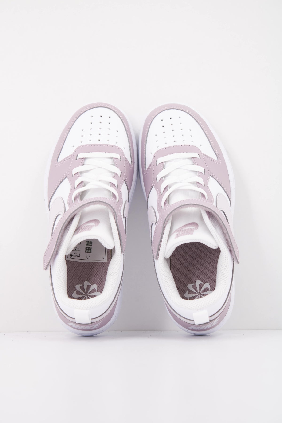 NIKE COURT BOROUGH LOW RECRAFT PS en color VIOLETA (3)