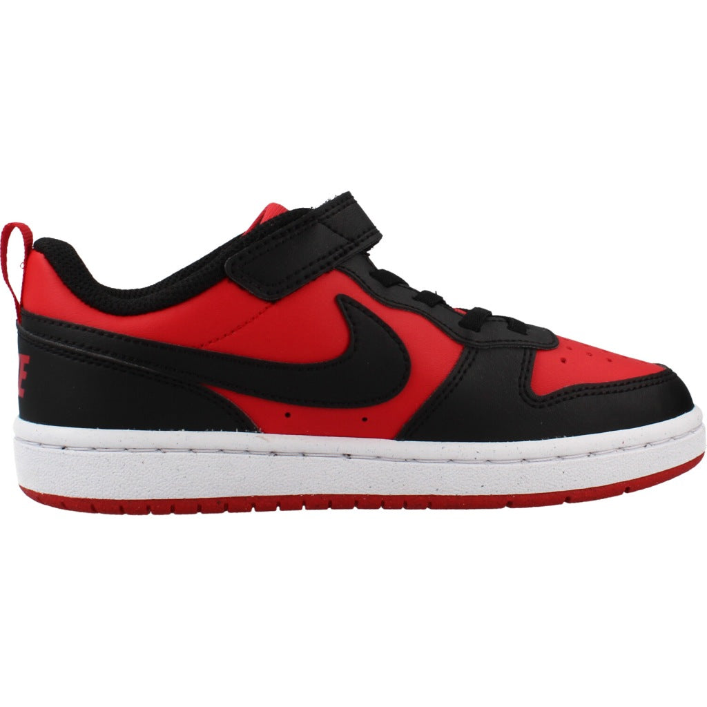 NIKE COURT BOROUGH LOW RECRAFT PS en color ROJO (4)
