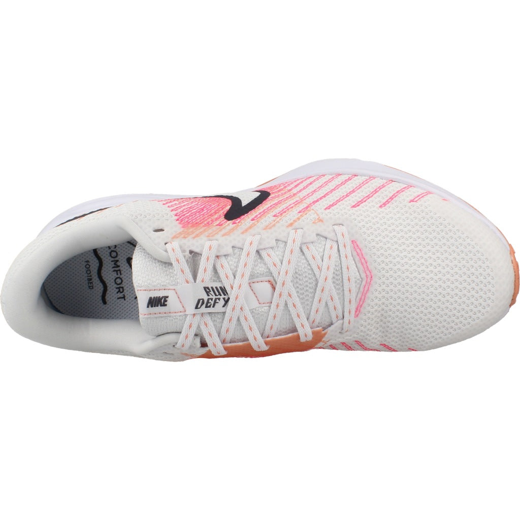 NIKE W NIKE RUN DEFY en color BLANCO (7)