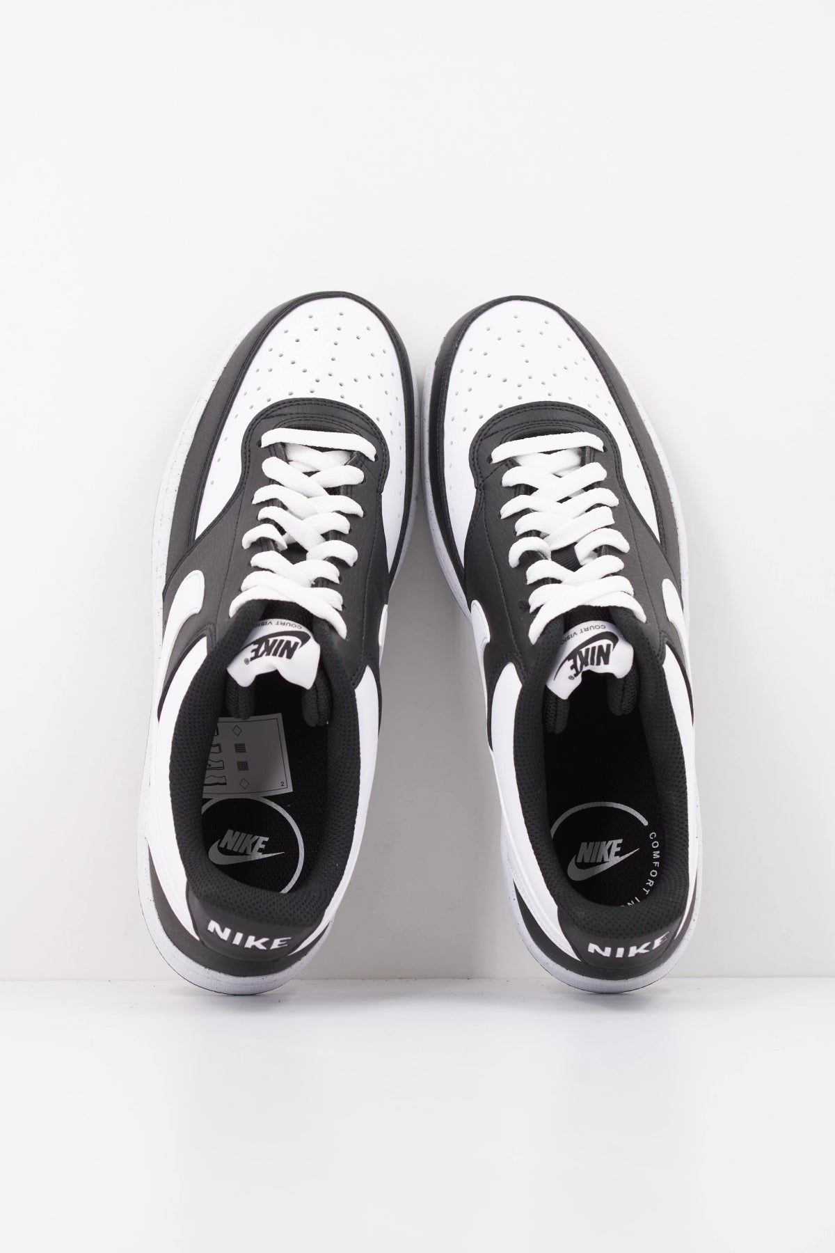 NIKE NIKE COURT VISION LO en color NEGRO (3)