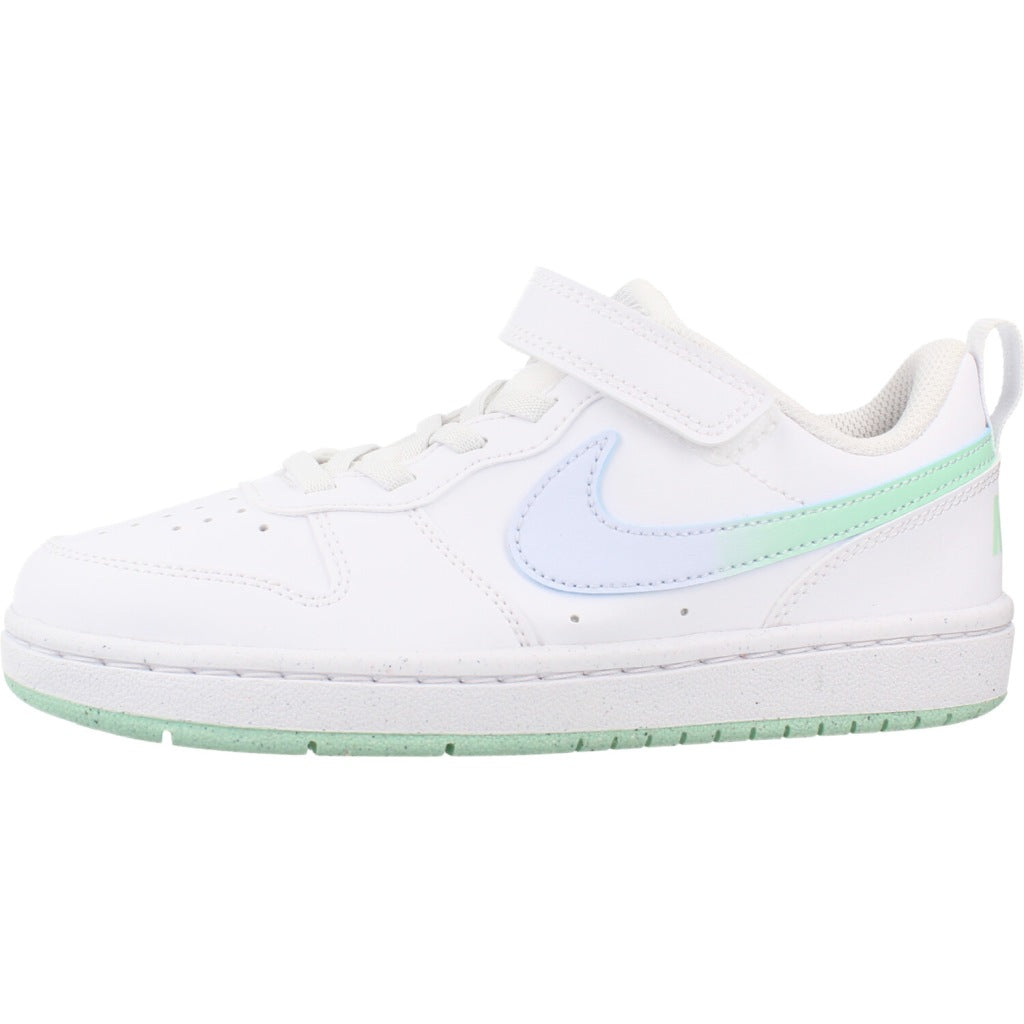 NIKE COURT BOROUGH LOW FADE PS en color BLANCO (2)