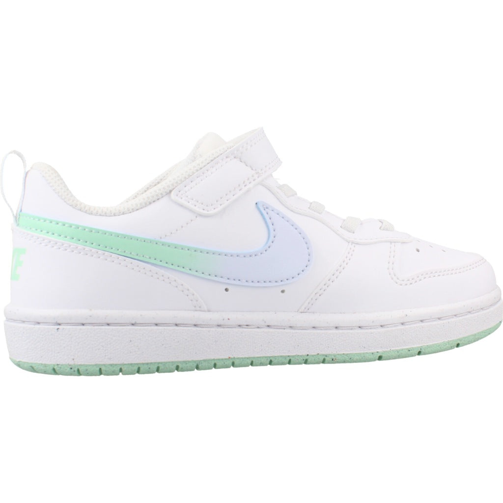NIKE COURT BOROUGH LOW FADE PS en color BLANCO (4)
