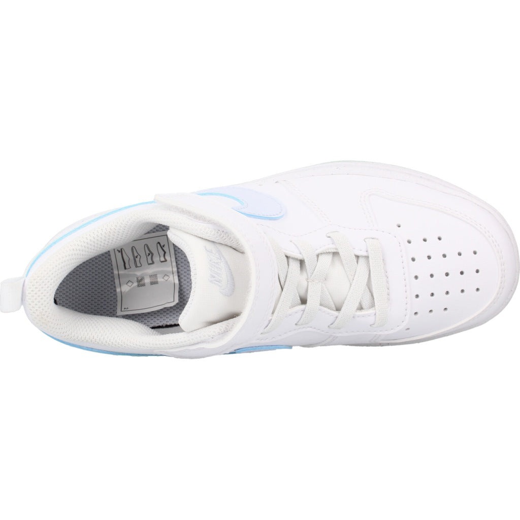 NIKE COURT BOROUGH LOW FADE PS en color BLANCO (7)
