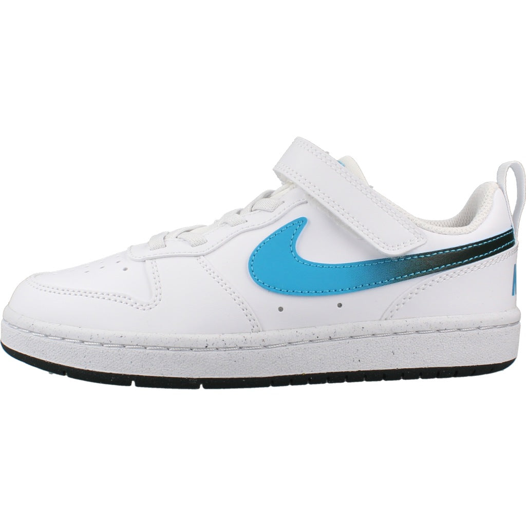 NIKE COURT BOROUGH LOW FADE PS en color BLANCO (2)