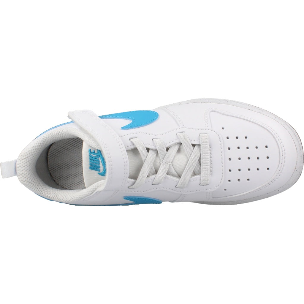 NIKE COURT BOROUGH LOW FADE PS en color BLANCO (7)