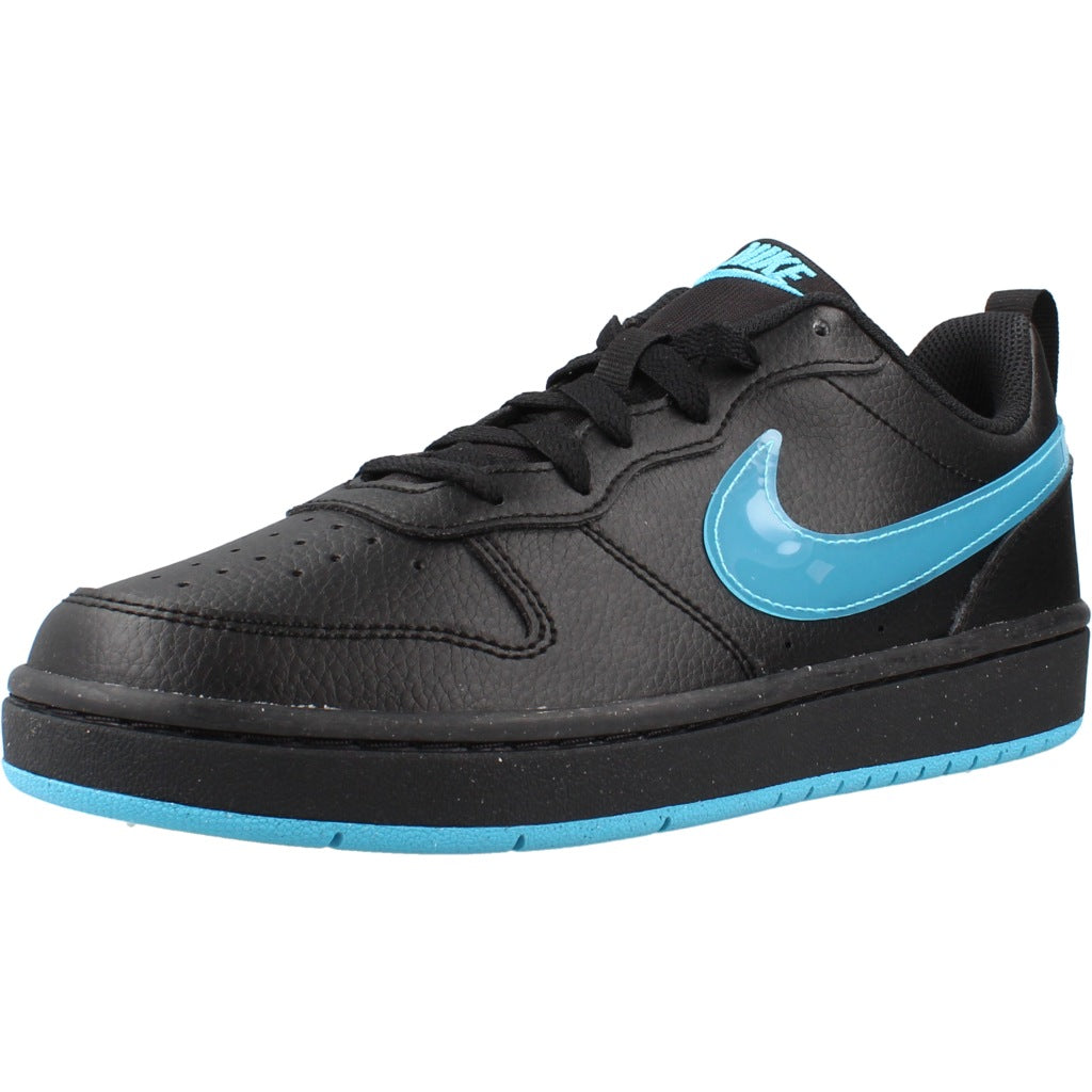 NIKE COURT BOROUGH LOW JES GS en color NEGRO (1)