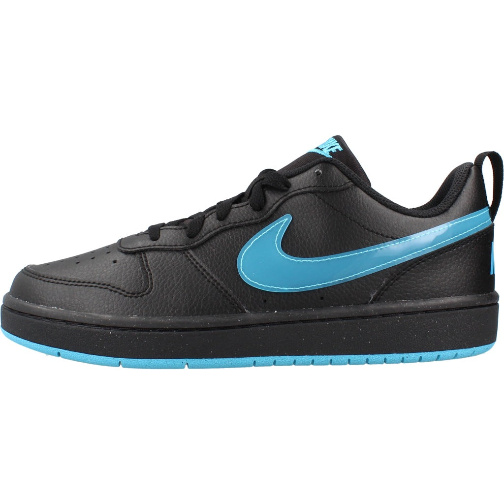 NIKE COURT BOROUGH LOW JES GS en color NEGRO (2)