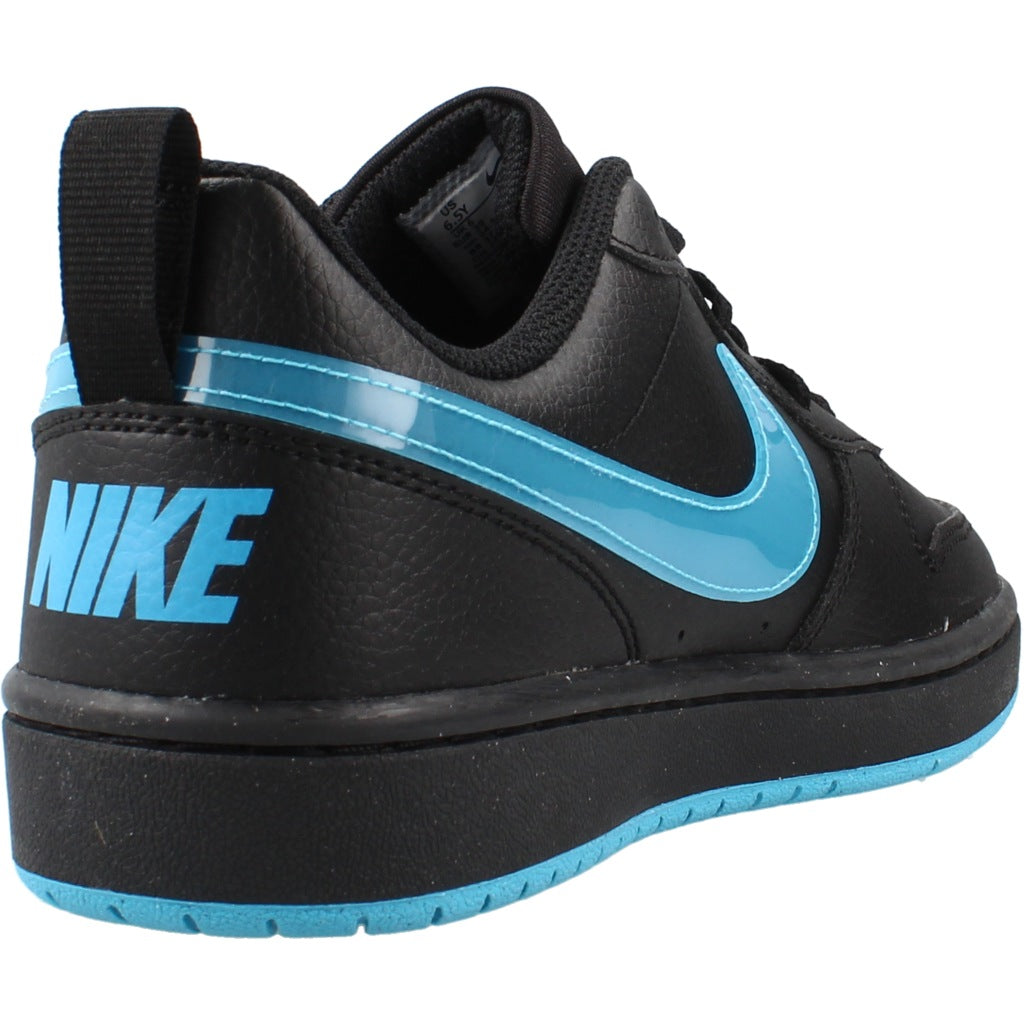 NIKE COURT BOROUGH LOW JES GS en color NEGRO (3)