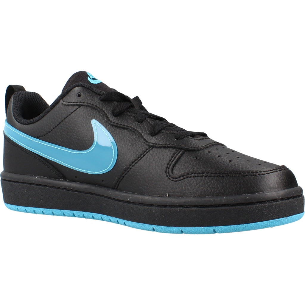 NIKE COURT BOROUGH LOW JES GS en color NEGRO (5)
