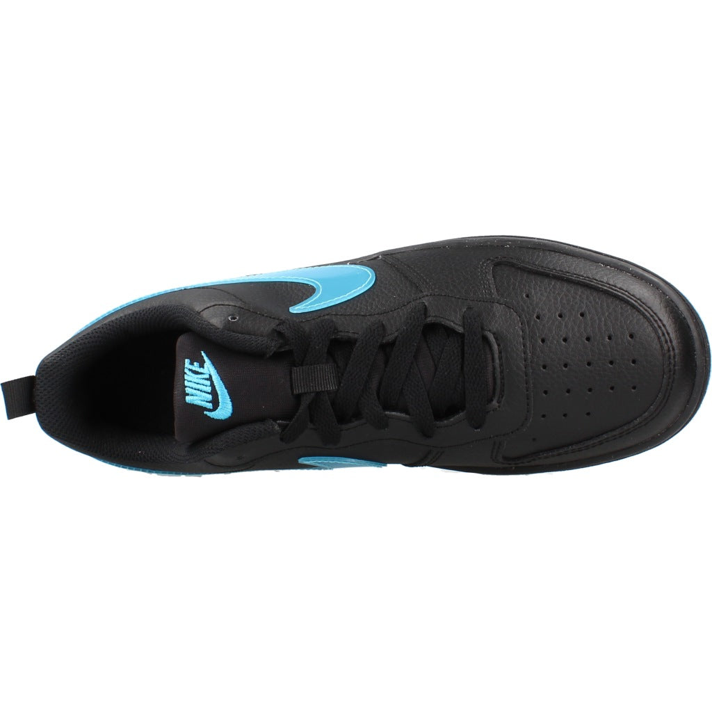 NIKE COURT BOROUGH LOW JES GS en color NEGRO (7)